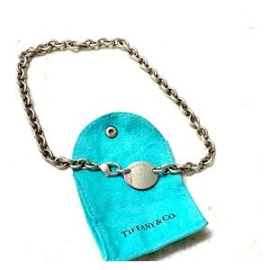 TIFFANY & CO – OVAL RETURN TO TIFFANY NECKLACE 925